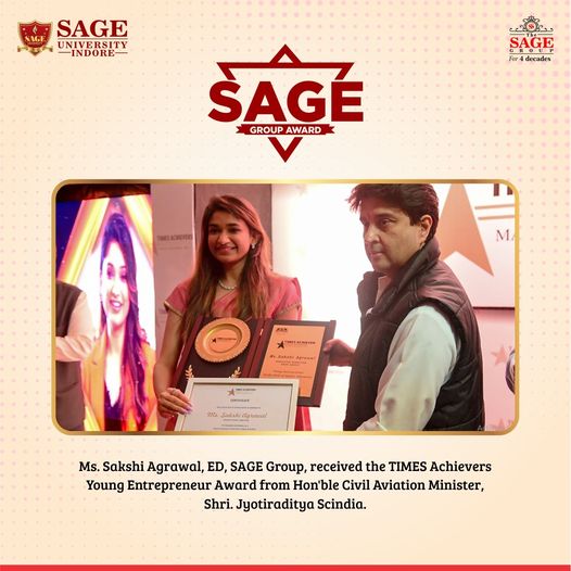 Young Achiever Award - Sakshi Agrawal